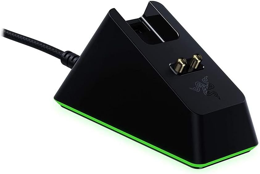 Razer Mouse Dock Chroma Wireless Mouse Charging with Razer Chroma RGB Razer Mouse Dock Chroma Wireless Mouse Charging with Razer Chroma RGB